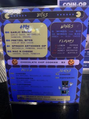 Menu photo 5 Coin-Op Game Room Sacramento, CA Menu photo 5 Coin-Op Game Room Sacramento, CA