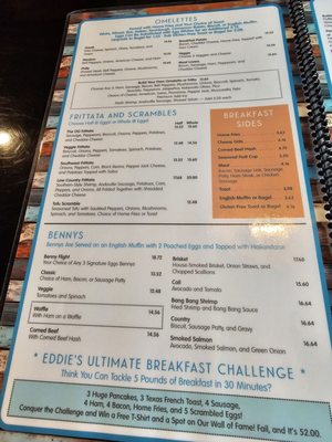 Menu photo 8 Second Chance Diner Syracuse, NY