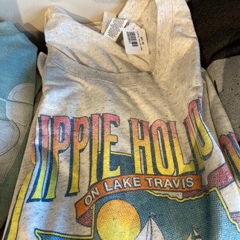 Not Just Mail - Hippie Hollow t shirt. It's the infamous nude beach in Austin - Shipping Centers Near Me - Cedar Park, Texas