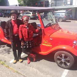 PTeRider - Owners Kate and Myron at the Farmers' Market