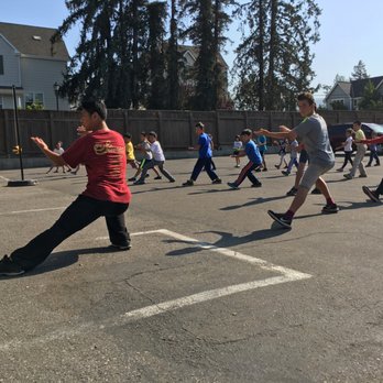 Omei Academy - TAICHI for ALL in the recess time. It releases tension and improves concentration. - Language Schools Near Me - Cupertino, California
