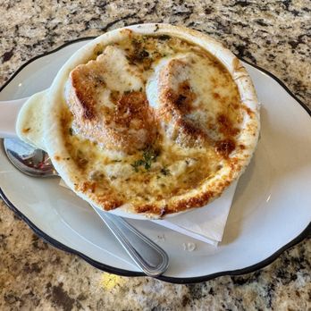 DinerLuxe - French Onion Soup Gratinee - Diners Near Me - New Milford, Connecticut DinerLuxe - French Onion Soup Gratinee - Diners Near Me - New Milford, Connecticut