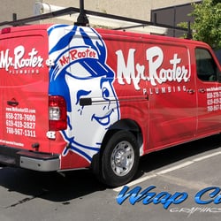 Wrap City - Mr Rooter full wrap Nissan van