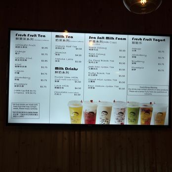 Bingo Tea - Menu - Bubble Tea Near Me - Homer Glen, Illinois