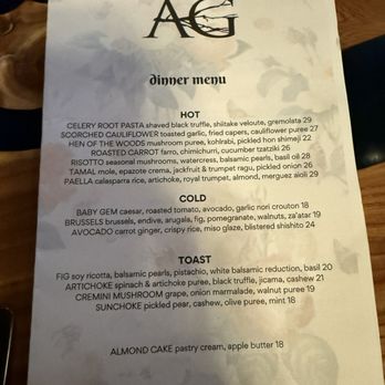 Avant Garden - Menu - New American Near Me - New York, New York Avant Garden - Menu - New American Near Me - New York, New York