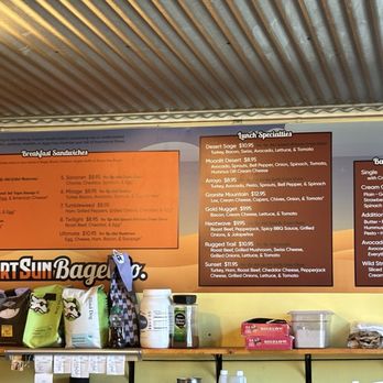 Desert Sun Bagel - Menu - Sandwiches Near Me - Reno, Nevada