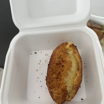 Dhans kitchen - Vegan Stuffed Cassava - absolutely delicious - Caribbean Near Me - Fayetteville, North Carolina