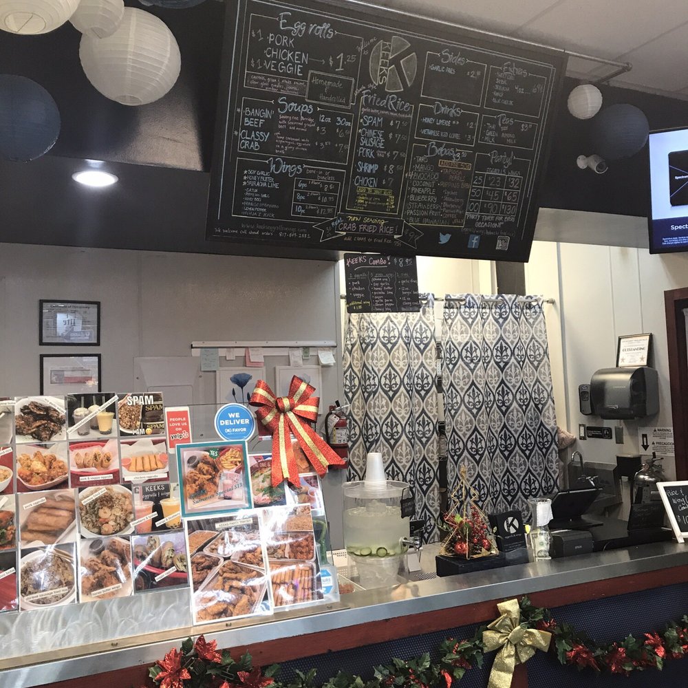 KEEKS Eggrolls & Wings - Counter area - Asian Fusion Near Me - Keller, Texas KEEKS Eggrolls & Wings - Counter area - Asian Fusion Near Me - Keller, Texas