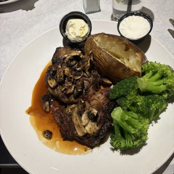 Trolley Steaks and Seafood - Rib Eye Steak (14 oz.) - Steakhouses Near Me - Fort Wayne, Indiana Trolley Steaks and Seafood - Rib Eye Steak (14 oz.) - Steakhouses Near Me - Fort Wayne, Indiana