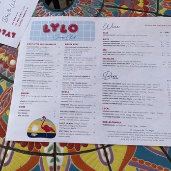 Lylo Swim Club - Menu - Cocktail Bars Near Me - Phoenix, Arizona Lylo Swim Club - Menu - Cocktail Bars Near Me - Phoenix, Arizona