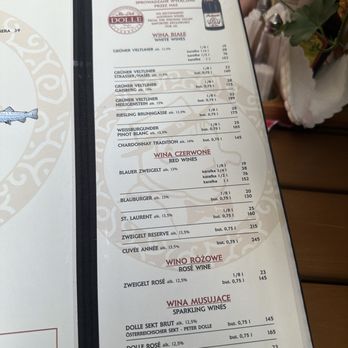 Podwale 25 - Menu - Polish Near Me - Warsaw, Massachusetts