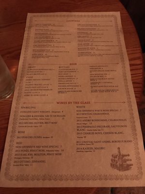 Menu photo 5 Cigar Bar and Grill San Francisco, CA Menu photo 5 Cigar Bar and Grill San Francisco, CA
