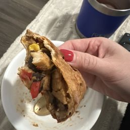 BBQ Chicken Empanada