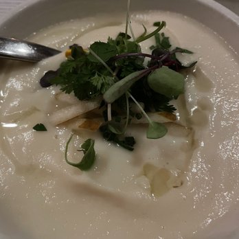 TAVERNA - PARSNIP AND PEAR SOUP - Italian Near Me - Jacksonville, Florida