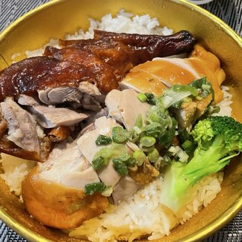HK B.B.Q. Master - Bbq Duck and soy chicken combo on rice. - Barbeque Near Me - Richmond, British Columbia HK B.B.Q. Master - Bbq Duck and soy chicken combo on rice. - Barbeque Near Me - Richmond, British Columbia