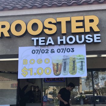 Rooster Tea - Costa Mesa - Bogo $1 soft opening - Bubble Tea Near Me - Costa Mesa, California Rooster Tea - Costa Mesa - Bogo $1 soft opening - Bubble Tea Near Me - Costa Mesa, California