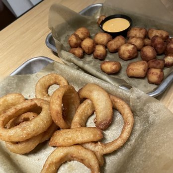 Buffalo Wild Wings - Cheese curds , onion rings - Chicken Wings Near Me - San Diego, California Buffalo Wild Wings - Cheese curds , onion rings - Chicken Wings Near Me - San Diego, California