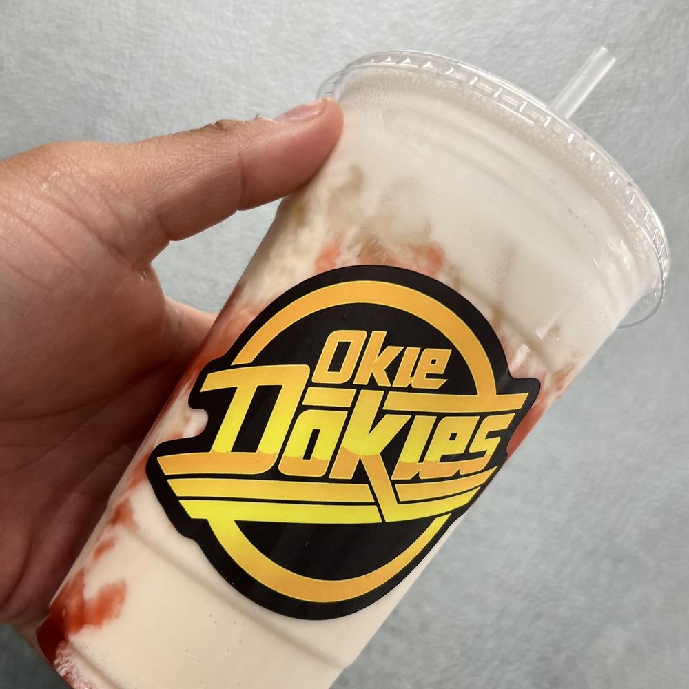 Okie Dokies - Raspberry White Chocolate Crème Soda - Burgers Near Me - Sacramento, California