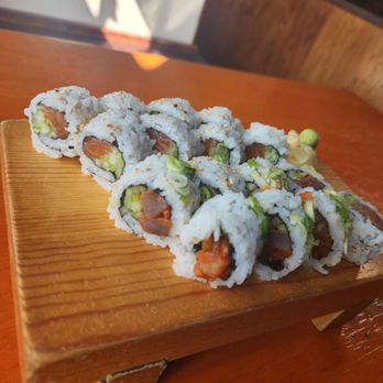 Nanami Cafe - Salmon cucumber roll spicy tuna roll - Sushi Bars Near Me - Baltimore, Maryland Nanami Cafe - Salmon cucumber roll spicy tuna roll - Sushi Bars Near Me - Baltimore, Maryland