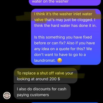 Stevens Home Repairs - Since I the response mentioned that I said shutoff valve. I wanted it to be know I never mentioned the shutoff valve - Handyman Near Me Stevens Home Repairs - Since I the response mentioned that I said shutoff valve. I wanted it to be know I never mentioned the shutoff valve - Handyman Near Me