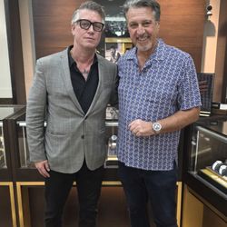 Provident Jewelry - ROSARIO S. CASSATA WITH ERIC AT PROVIDENT JEWELERS IN DOWNTOWN NAPLES, FL.