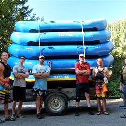 Blue Sky Whitewater Rafting - Flash back!