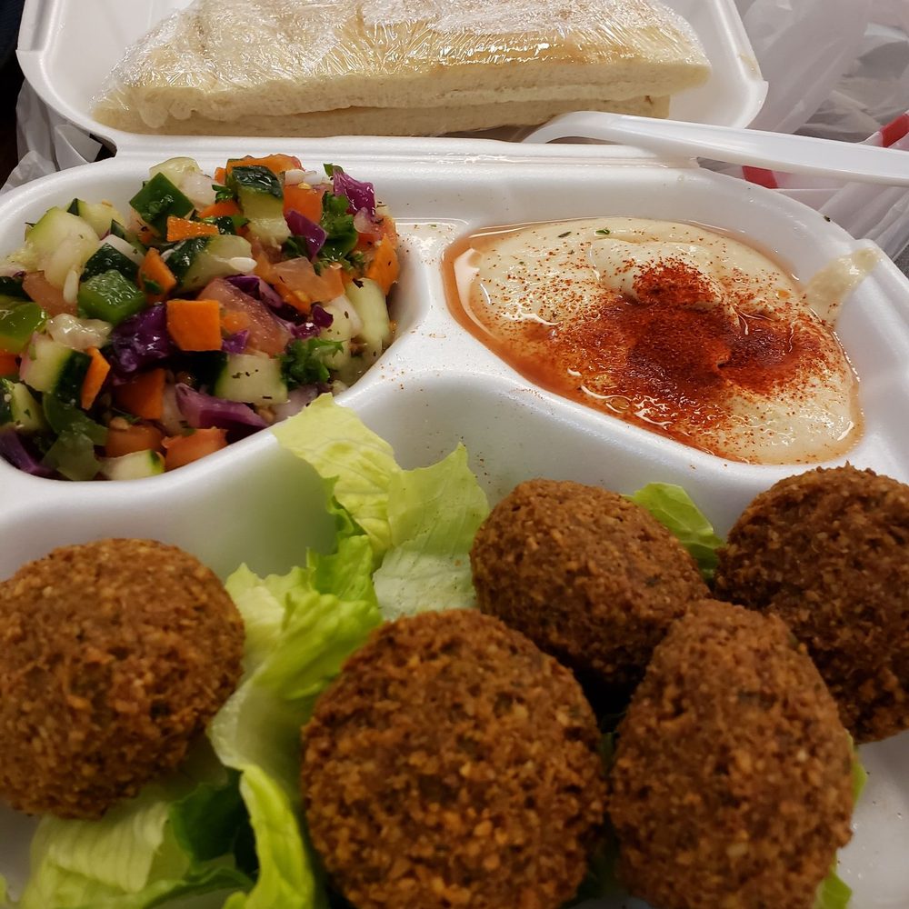 Oasis Cafe - Vegetarian plate - Mediterranean Near Me - Chicago, Illinois Oasis Cafe - Vegetarian plate - Mediterranean Near Me - Chicago, Illinois