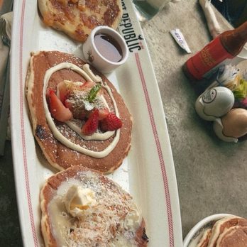 Breakfast Republic - Pancake flight - Breakfast & Brunch Near Me - Irvine, California