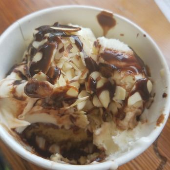 Glazed Over Donuts - My custom donut seen in the bottom of donut sundae - Donuts Near Me - Beacon, New York Glazed Over Donuts - My custom donut seen in the bottom of donut sundae - Donuts Near Me - Beacon, New York