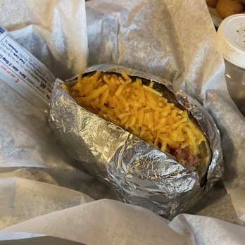 Steven's Gap Restaurant - Loaded baked potato - American Near Me - Broken Bow, Oklahoma