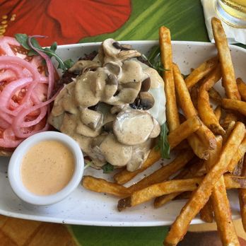 Cheeseburger In Paradise - Excellent food and services, cheese Stake burger - Burgers Near Me - Honolulu, Hawaii