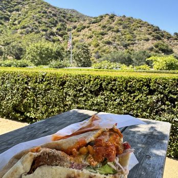Falafel Inc - Falafel sandwich at the Getty - Falafel Near Me - Los Angeles, California Falafel Inc - Falafel sandwich at the Getty - Falafel Near Me - Los Angeles, California