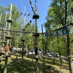 Harpers Ferry Adventure Center - 3 level ropes course