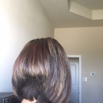 Hot Lox Studio & Spa - My cut/color by Hot Lox in daylight. AWFUL!! - Massage Near Me - Aubrey, Texas Hot Lox Studio & Spa - My cut/color by Hot Lox in daylight. AWFUL!! - Massage Near Me - Aubrey, Texas