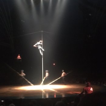 Cirque du Soleil AMALUNA - Aerialist using pole - Performing Arts Near Me - Oaks, Pennsylvania