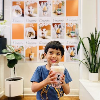 L'moon Creamery - Pasadena - Happy boy :) - Ice Cream & Frozen Yogurt Near Me - Pasadena, California