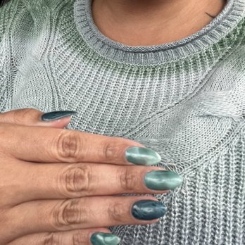 VIP Nails - Matches my ugly sweater, lol! I got so many compliments on my fingers! - Nail Salons Near Me - Worcester, Massachusetts