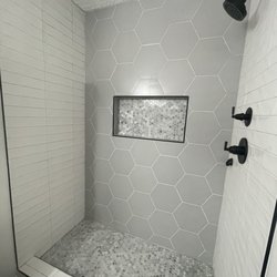 Walk in shower