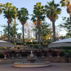 Crossroads Marketplace - Huge courtyard, but no tables and chairs. Hmmm...