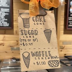 Everyone who's everyone gets a waffle cone (unless you're me)