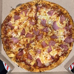 Domino's Pizza - Ham and pineapple