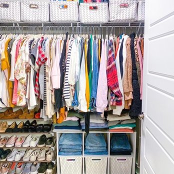 Form + Function Organizing - Photos of the magic Maddie did in my closet - Home Organization Near Me