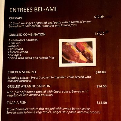 Menu photo 3 Bel Ami Lounge Chicago, IL