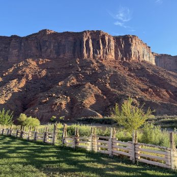 Red Cliffs Lodge Moab, a Tribute Portfolio Hotel - View from our room - Hotels Near Me - Moab, Utah Red Cliffs Lodge Moab, a Tribute Portfolio Hotel - View from our room - Hotels Near Me - Moab, Utah