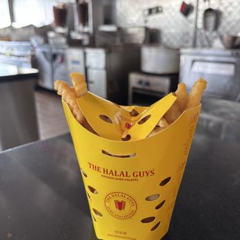The Halal Guys - Fresh to order fries - Halal Near Me - Tustin, California
