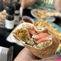 Kabob-G Grill - Falafel sandwich