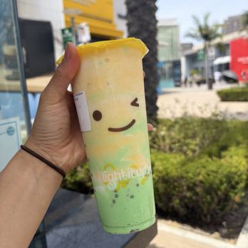 Happy Lemon - Pandan Mango Sticky Rice - Bubble Tea Near Me - San Diego, California