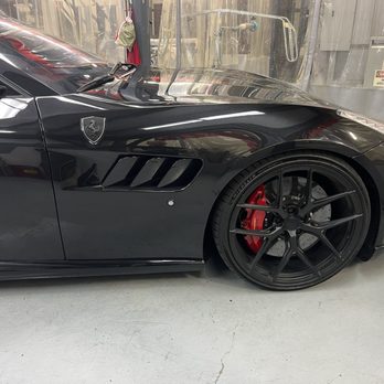 Premier Motorsports - Replaced my yellow horses with some carbon fiber badges. - Auto Repair Near Me - Carson, California Premier Motorsports - Replaced my yellow horses with some carbon fiber badges. - Auto Repair Near Me - Carson, California