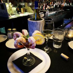 The Outrigger - Shrimp Cocktail paired with Rombauer Chardonnay