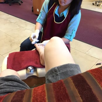 QT Nails - working hard on my toes - Nail Salons Near Me - Orange, California QT Nails - working hard on my toes - Nail Salons Near Me - Orange, California